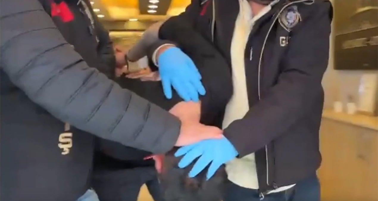 Taksiyi gasbetti, otel odasında yakalandı